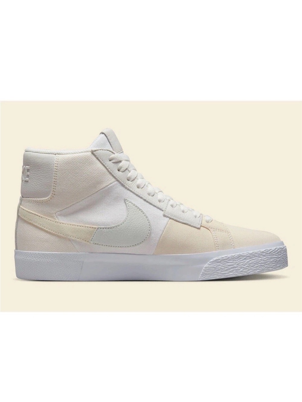 Nike SB Zoom Blazer Mid PRM White Summit White FB3262 100 Men's Size 14